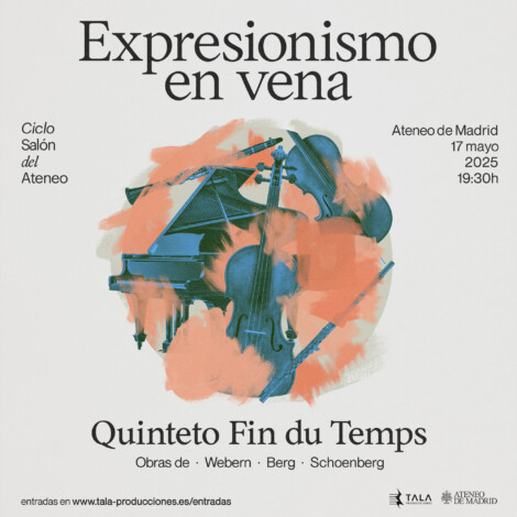 Cartel de 'Expresionismo en vena'.