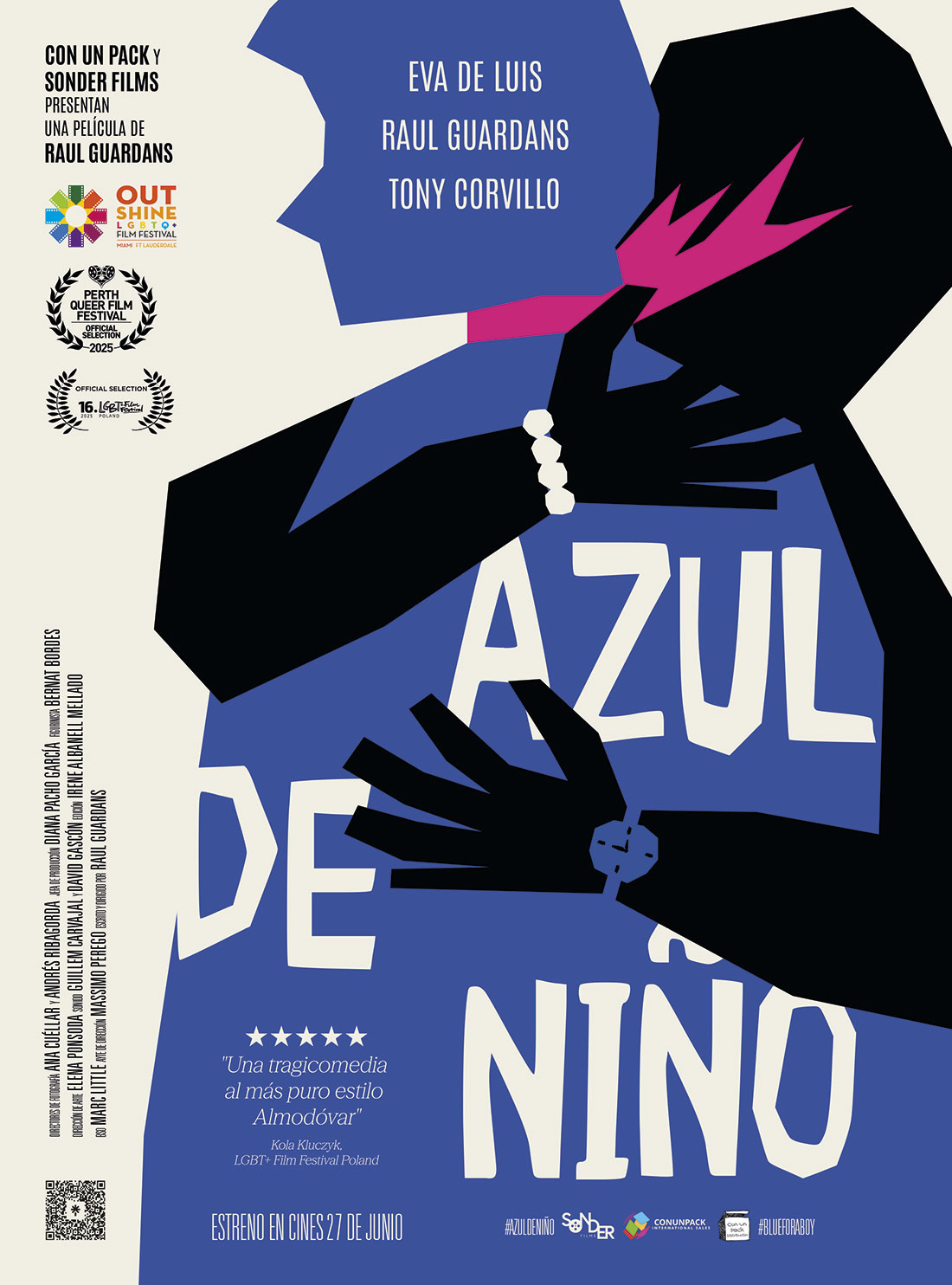 Póster de 'Azul de niño'