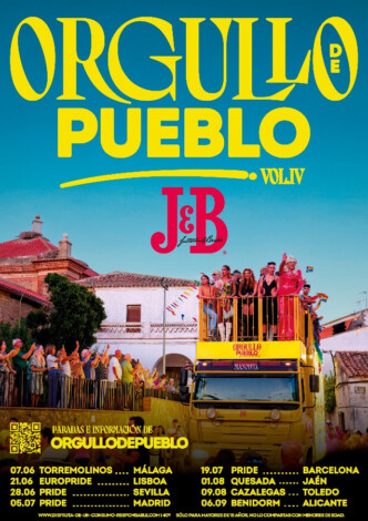 Cartel del IV Volumen de Orgullo de Pueblo de J&B