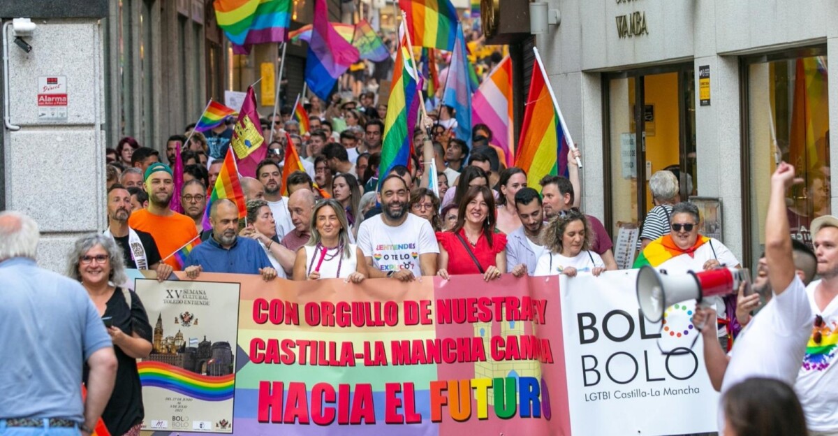Manifestación del Orgullo LGTBIQ+ en Toledo, 2022