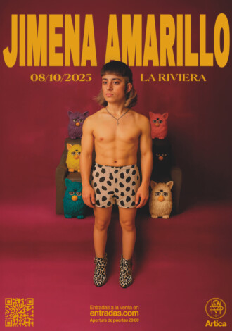 Jimena Amarillo presentará 'Angélika' en directo en La Riviera