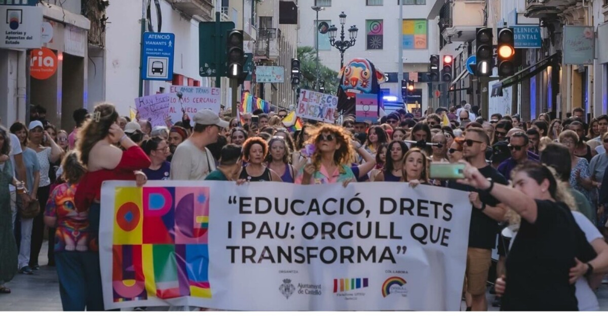 Manifestación del Orgullo LGTBIQ+ de Castellón 2024