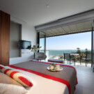 Bonitas vistas del mar desde la habitación.