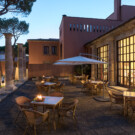 ¿Una cena romántica en la terraza del comedor?