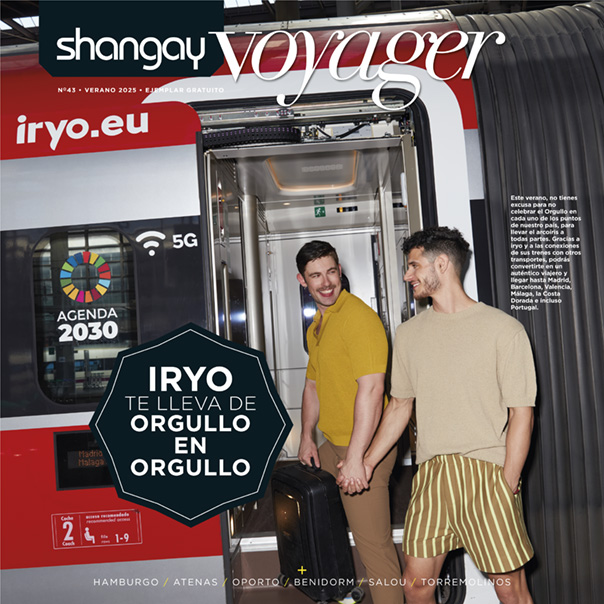 Portada de la revista Shangay Voyager 43