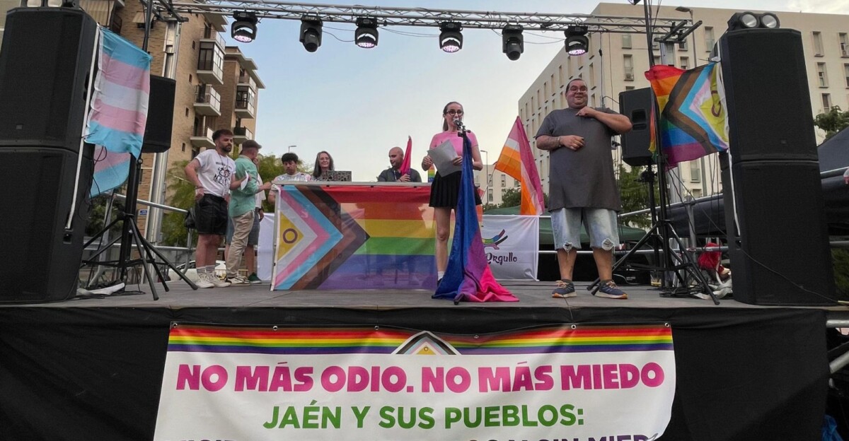 Zahara en el pregón del Orgullo LGTBIQ+ de Jaén el pasado 20 de junio