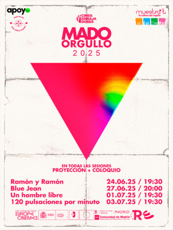 cartel ciclo mado orgullo 2025 muestra t cines embajadores shangay
