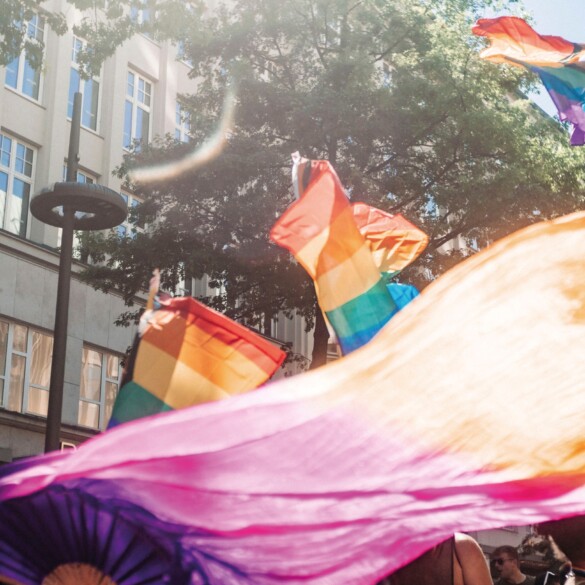 Orgullo e historia en el 'Pride' de Hamburgo, la Venecia del Norte