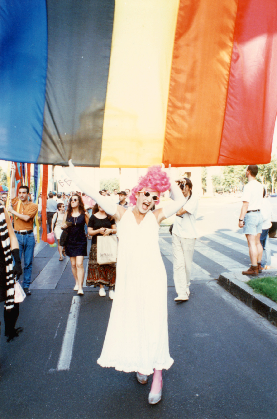 La primera carroza del Orgullo de Madrid fue la de 'Shangay' en 1996.