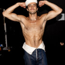 Raphael Diogo convertido en el marinero de Gaultier.