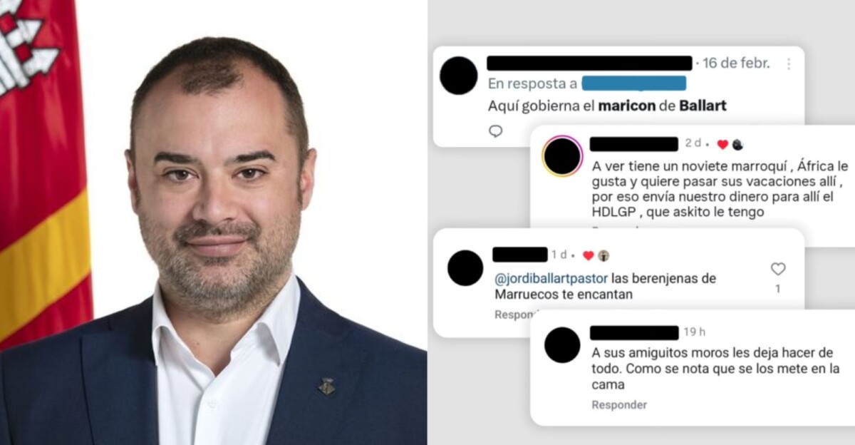 El alcalde de Terrassa, Jordi Ballart, denuncia una "avalancha" de comentarios homófobos en redes sociales