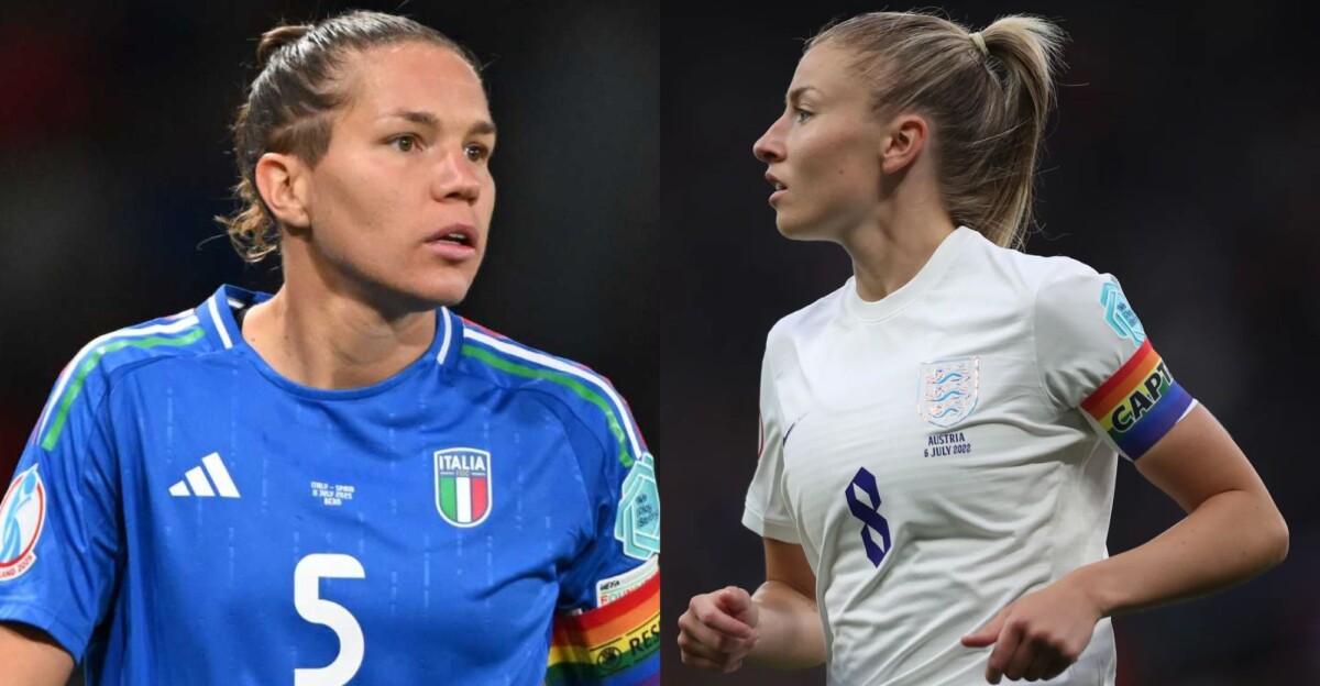 Varias capitanas llevaron el brazalete arcoíris durante la Eurocopa