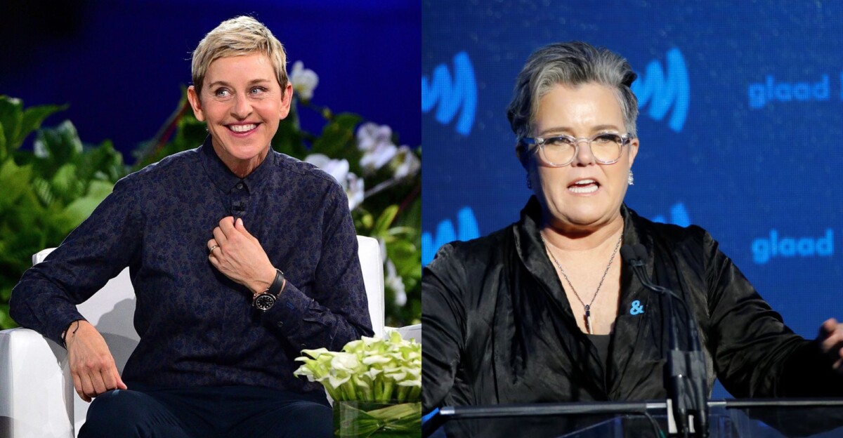 Ellen DeGeneres y Rosie O'Donnell