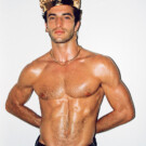 Raphael Diogo convertido en el marinero de Gaultier.