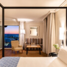 Aunque para descanso, su habitación con vistas.