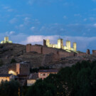 Vistas al castillo desde el Parador.