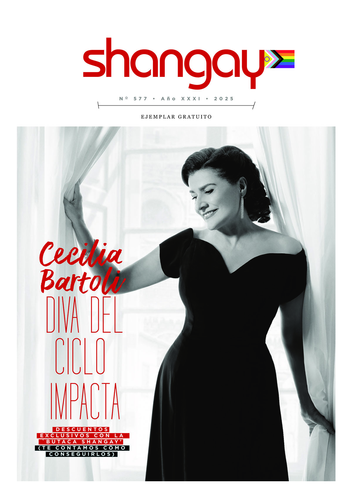 Cecilia Bartoli Portada Shangay agosto 2025
