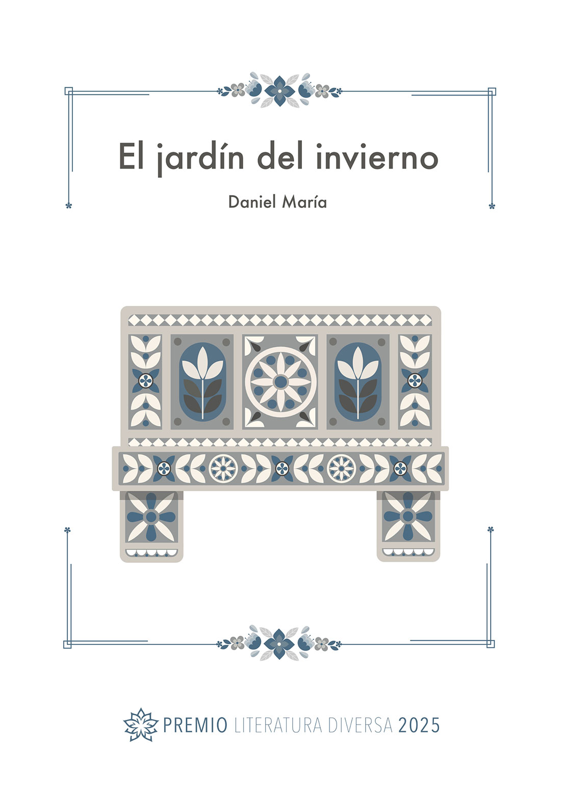 Portada de la novela ‘El jardín del invierno”, de Daniel María.