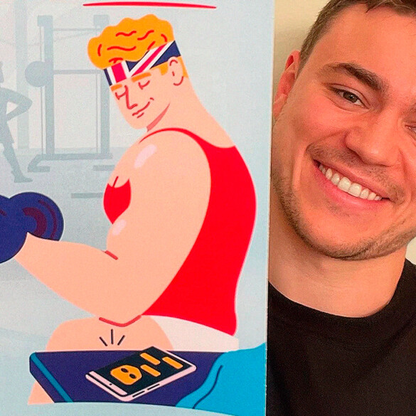 "Ligar en Grindr te puede enseñar más inglés que un libro de texto". Descubre cómo con Candela Benjamin