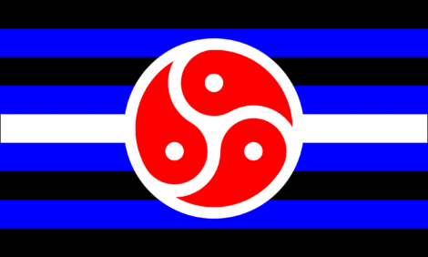 Bandera de los derechos BDSM