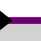 Bandera del orgullo demisexual