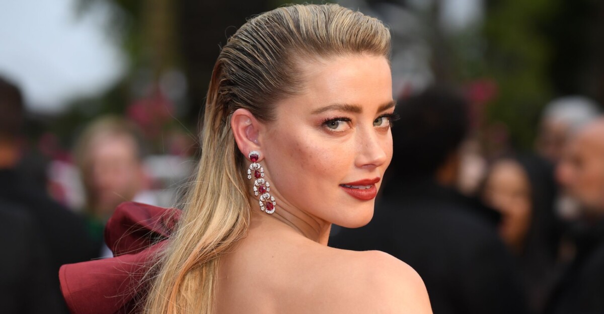 La actriz Amber Heard.