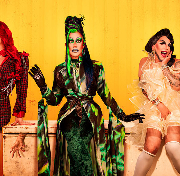 'Un golpe de suerte', una delirante comedia protagonizada por tres populares drags, llega a Madrid