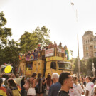 La parada de Barcelona de Orgullo de Pueblo de J&B.