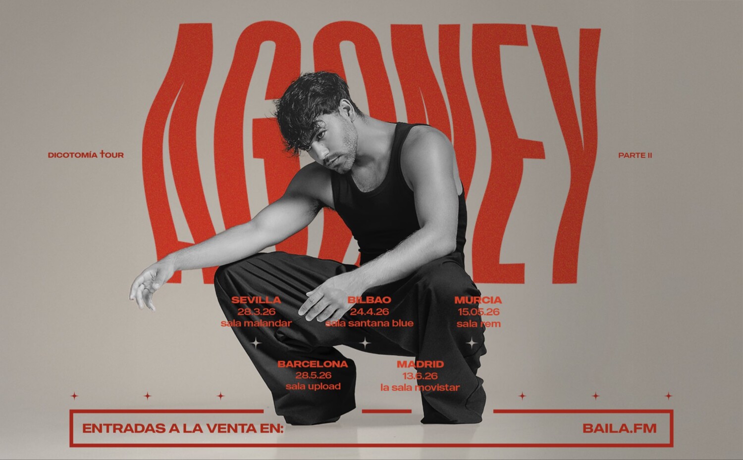 Agoney Dicotomía Tour Shangay