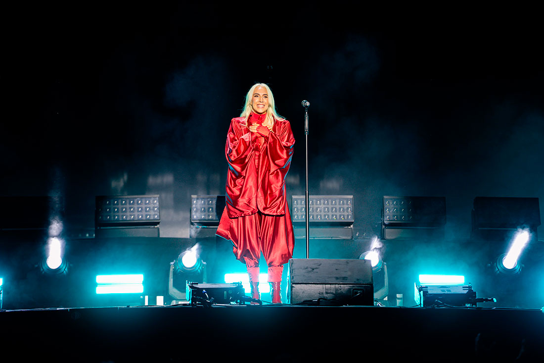 Mónica Naranjo, en el primer concierto en España de su 'Greatest Hits Tour' en Sevilla.