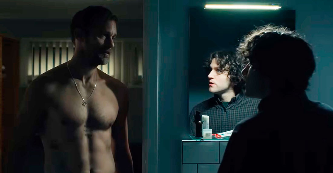 Alexander Skarsgård, de lo más hot en 'Pillion'