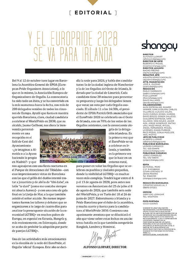 Página 4 de la revista