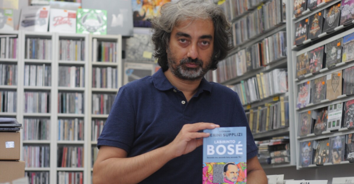 Giovanni Verini Supplizi, autor de 'Laberinto Bosé'.