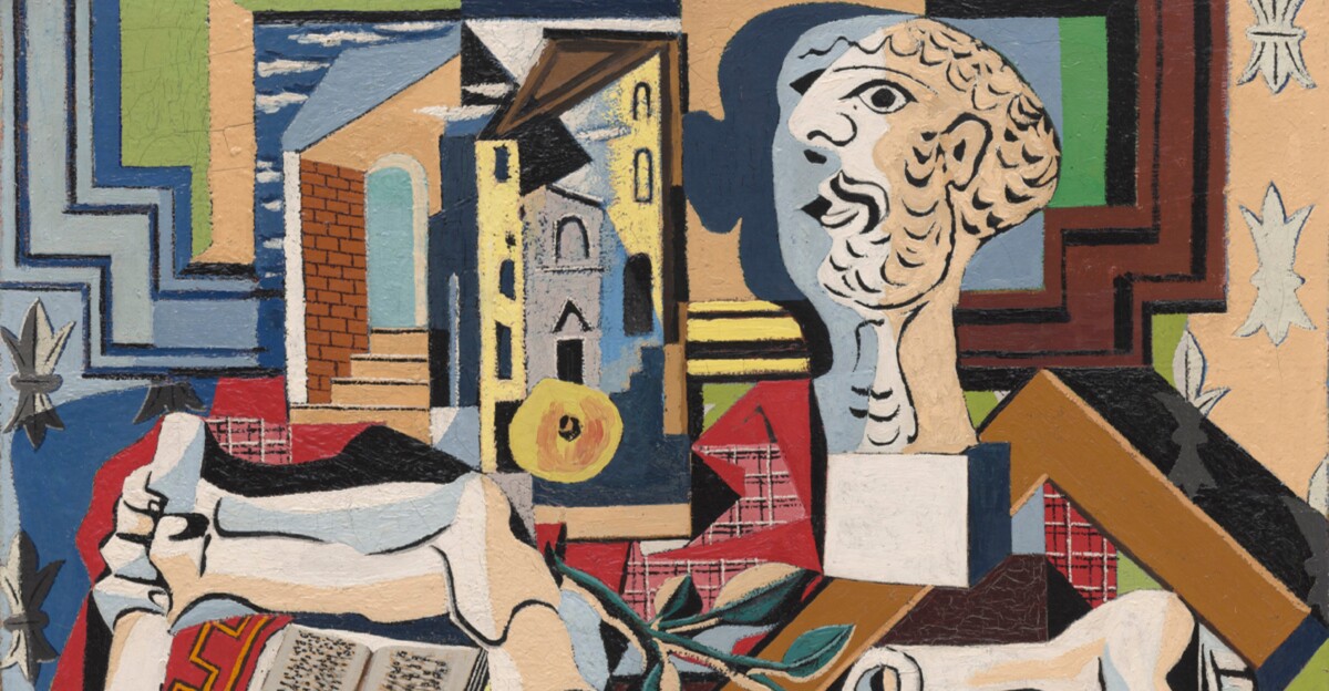 Pablo Picasso (1881 - 1973) Estudio con cabeza de yeso. Juan-les-Pins, verano 1925.