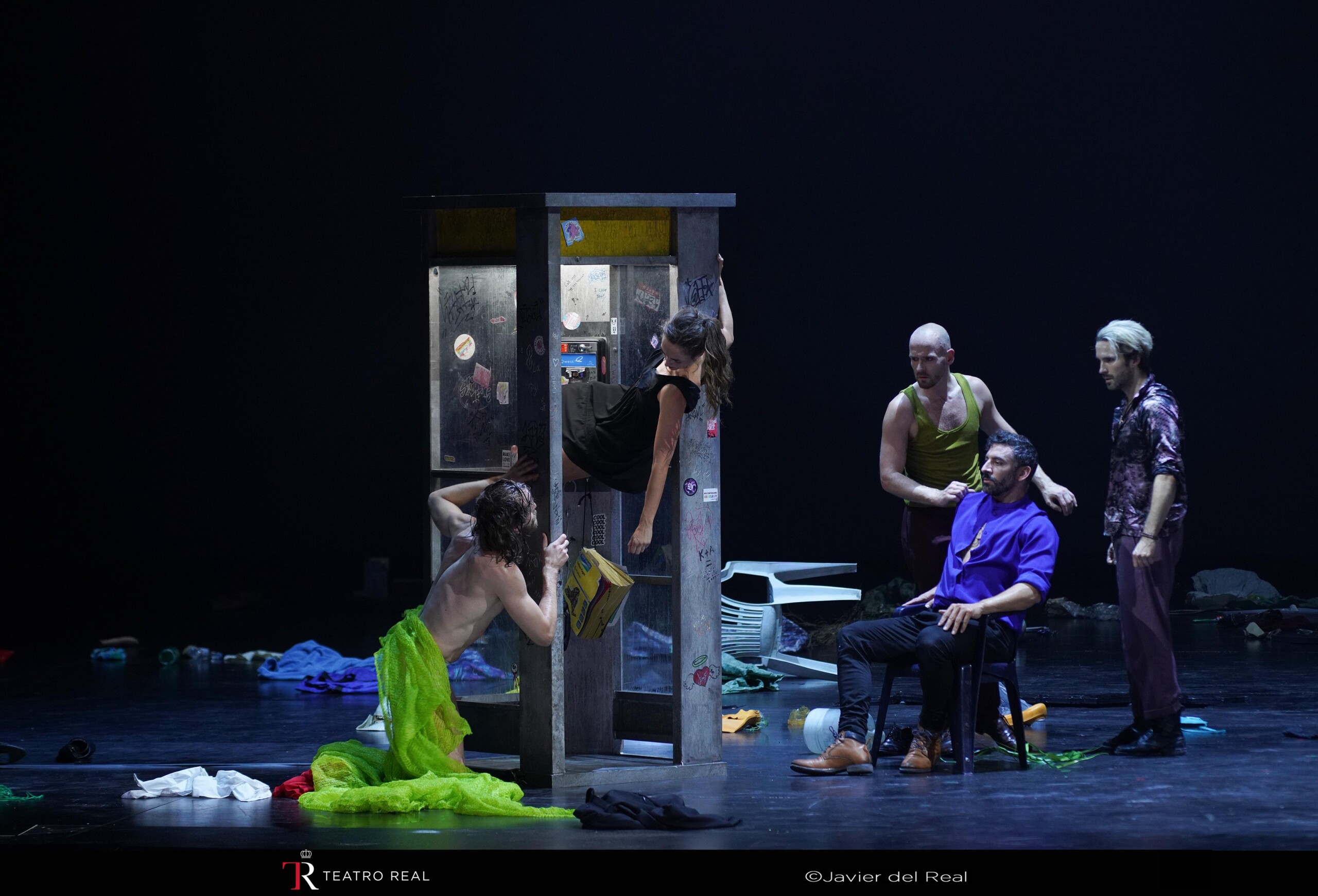 El ballet-pantomima 'El mandarín maravilloso', de Béla Bártok, en el Teatro Real. Foto: Javier del Real.
