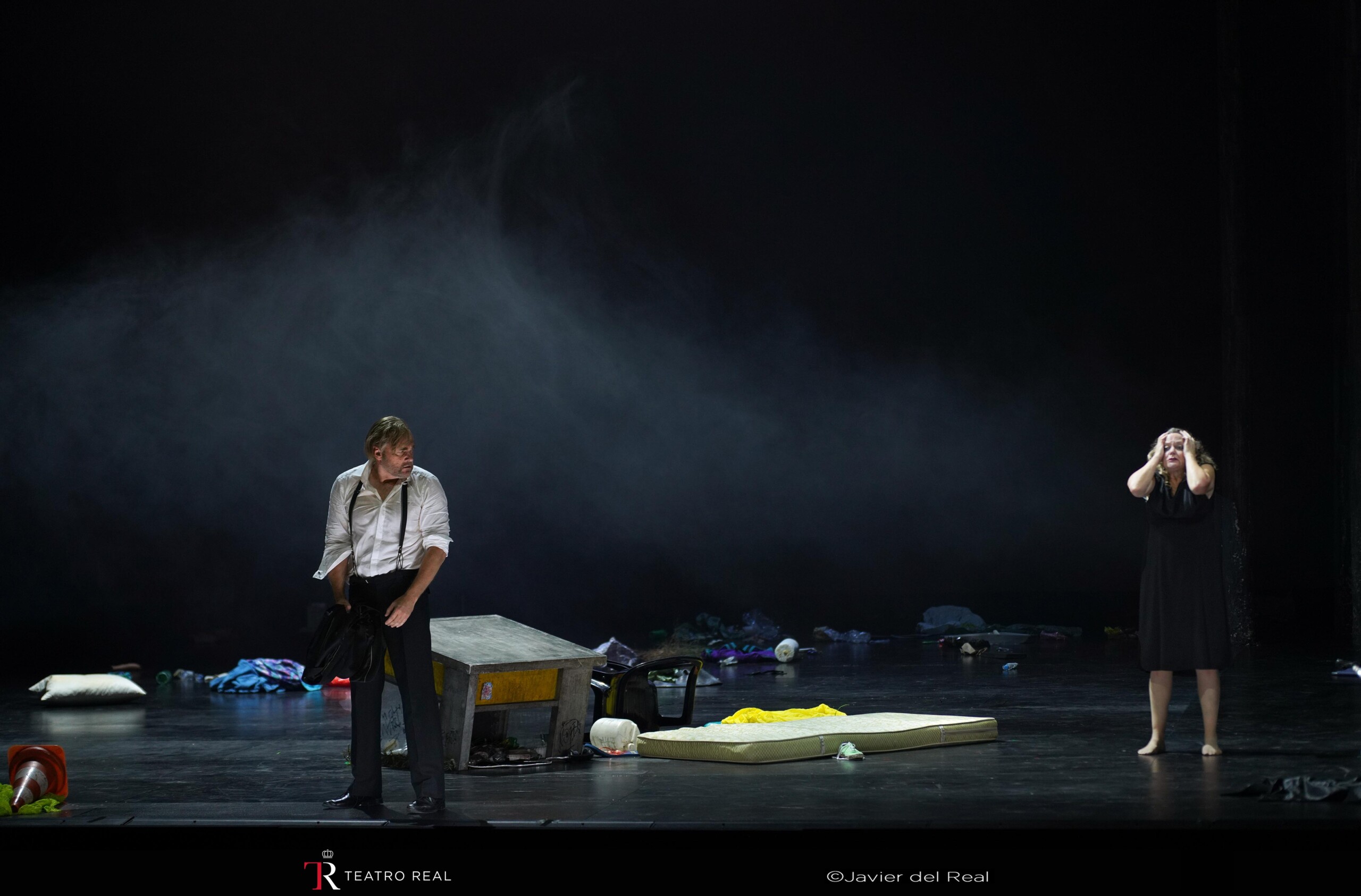 'El castillo de Barbazul', de Béla Bartók, en el Teatro Real. Foto: Javier del Real.