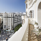 Balcón de la habitación.