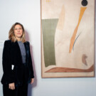 Cristina Mejías Gómez, finalista del Premio BMW de Pintura. Foto: Miguel Ángel Fernández.