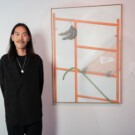 An Wei Lu Li, finalista del Premio BMW de Pintura. Foto: Miguel Ángel Fernández.