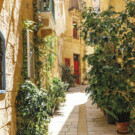 Las calles empedradas de Malta.
