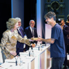 La reina Sofía en la gala del Premio BMW de Pintura 2025.