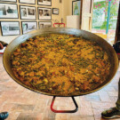 Paella valenciana.