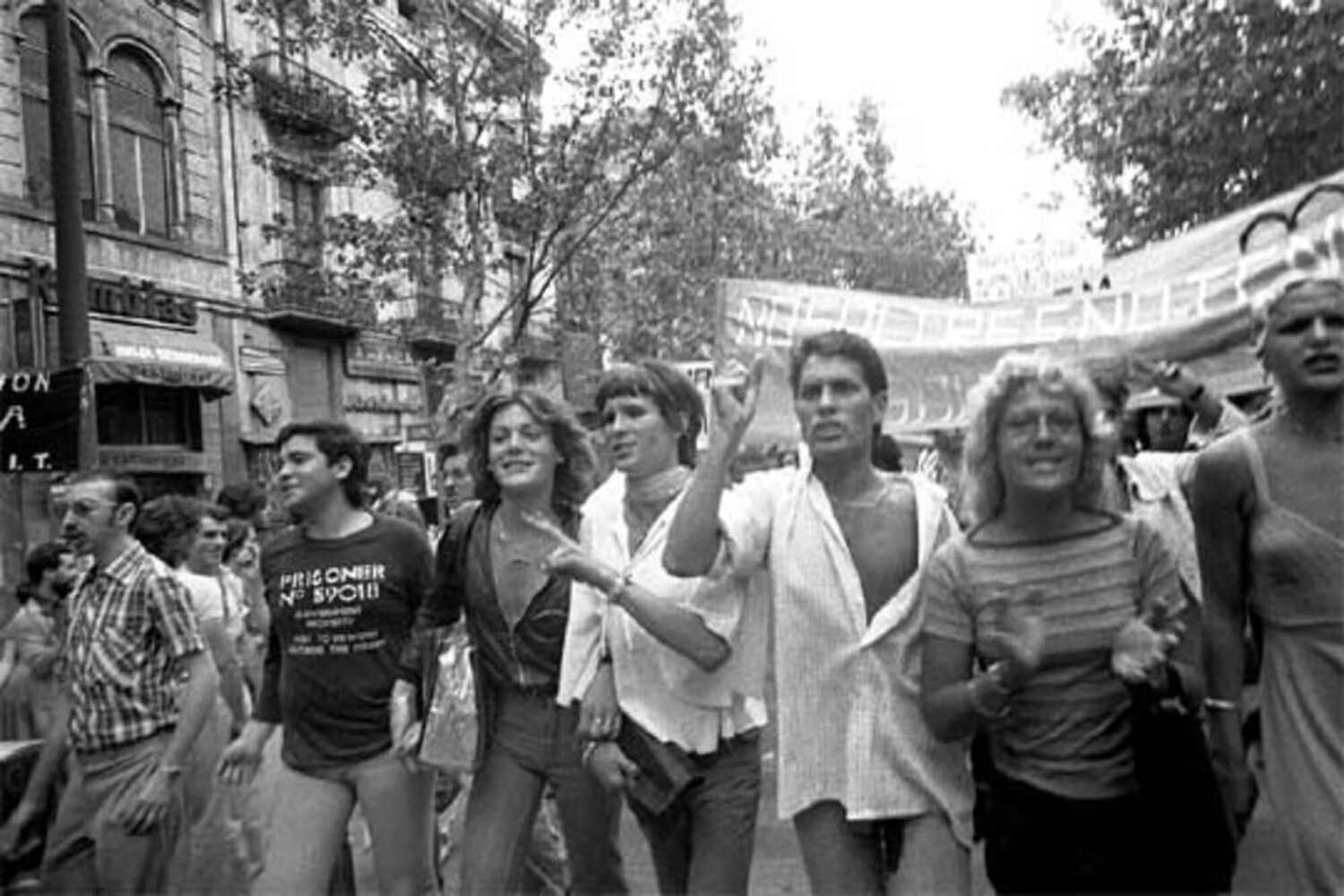 Primera manifestación LGTB en Barcelona (1977)