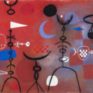 'Pictografía' de Manolo Millares.