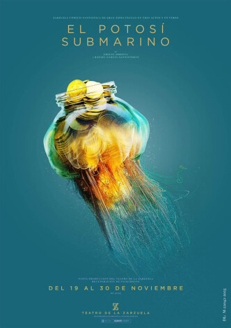 Cartel de 'El potosí submarino'.