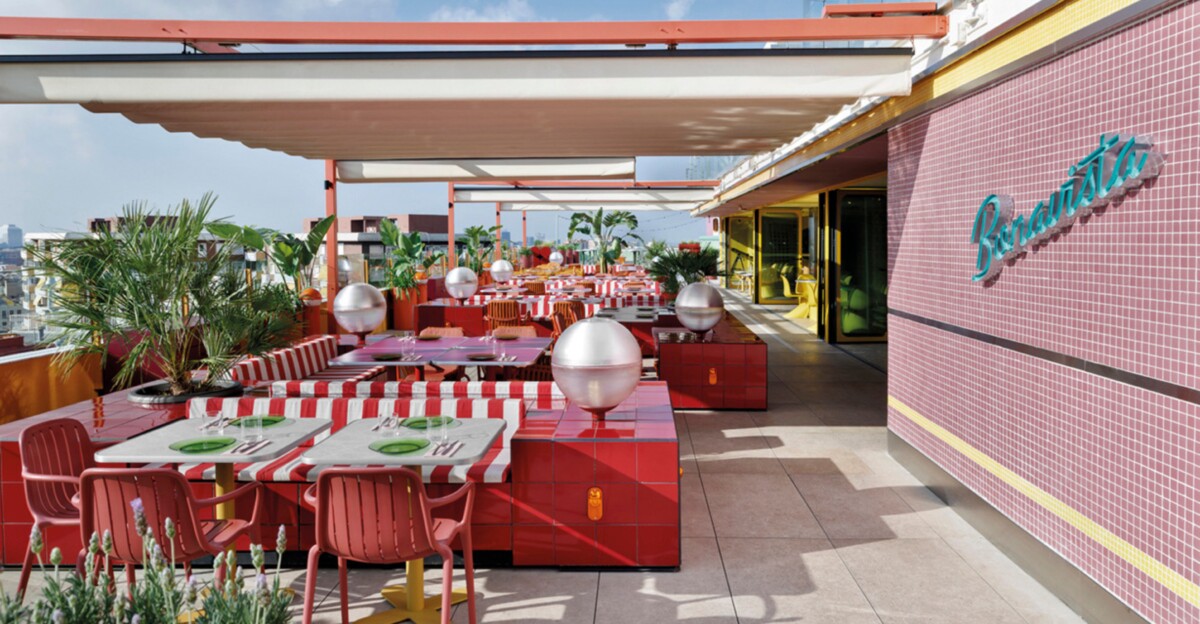 Hotel Moxy Barcelona.