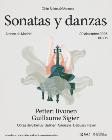 'Sonatas y danzas' en el Salón del Ateneo.