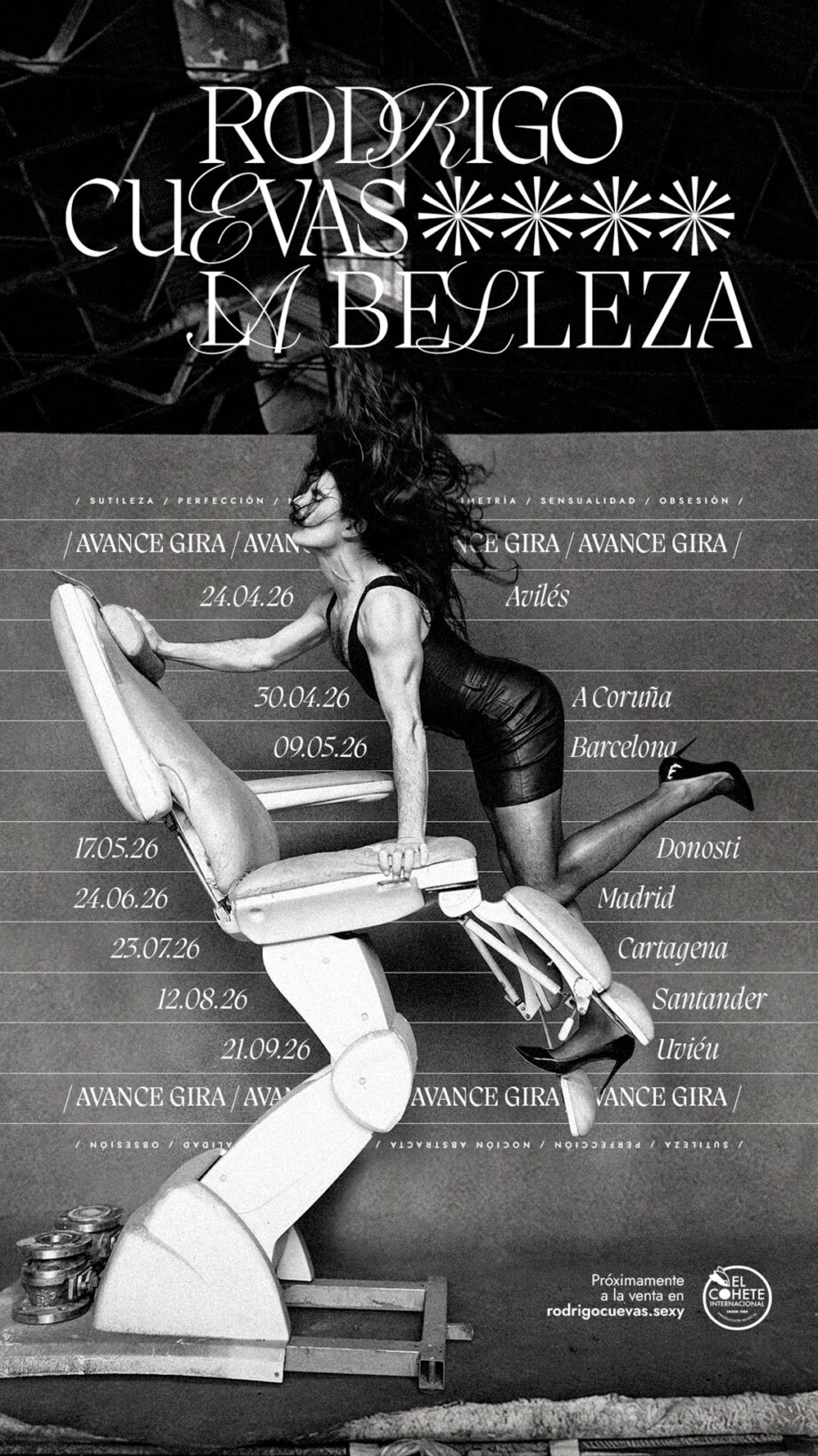 Gira La Belleza Rodrigo Cuevas