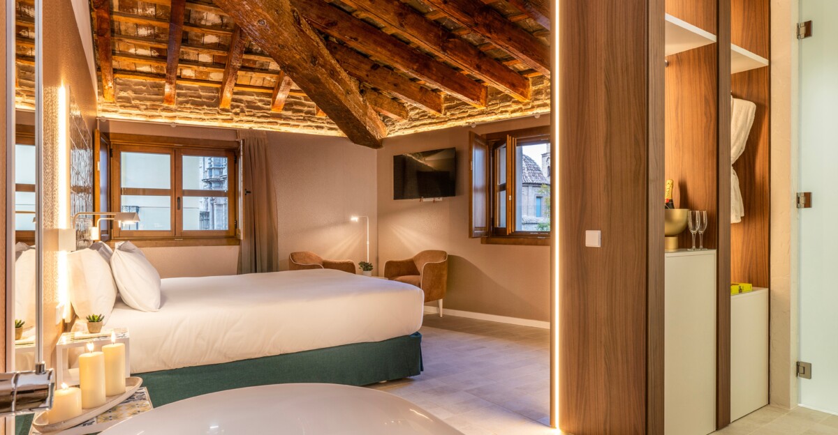 Habitación Junio Suite del Axel Hotel Valencia.