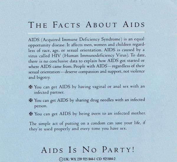 Like a prayer Madonna aids